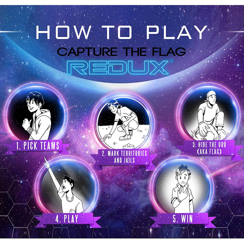 Glow-in-the-Dark Outdoor Game for Groups