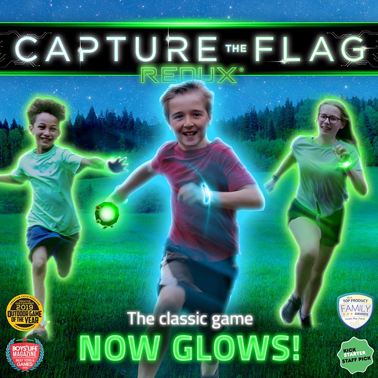 Glow-in-the-Dark Outdoor Game for Groups